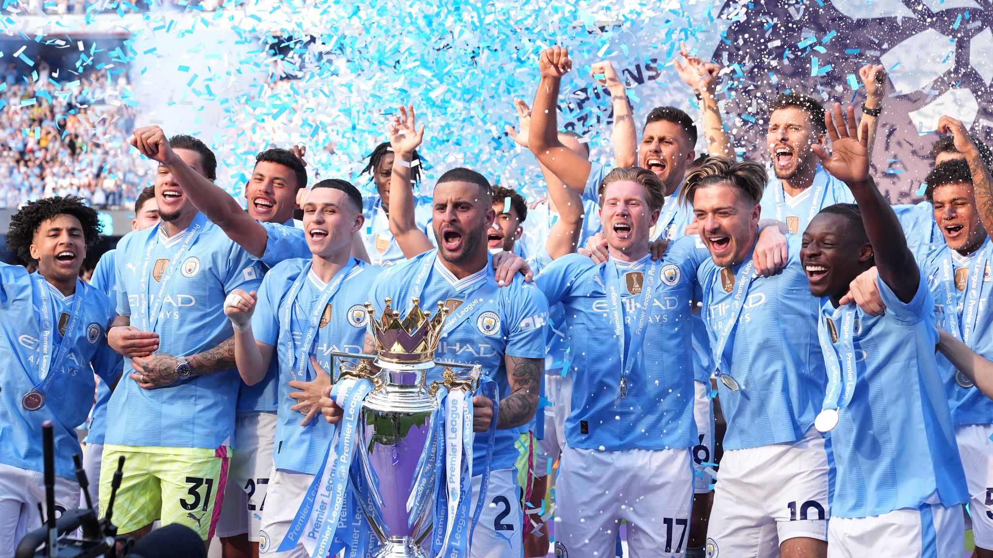 Premier League 2024:2025 voorbeschouwing - Man City 2023 2024